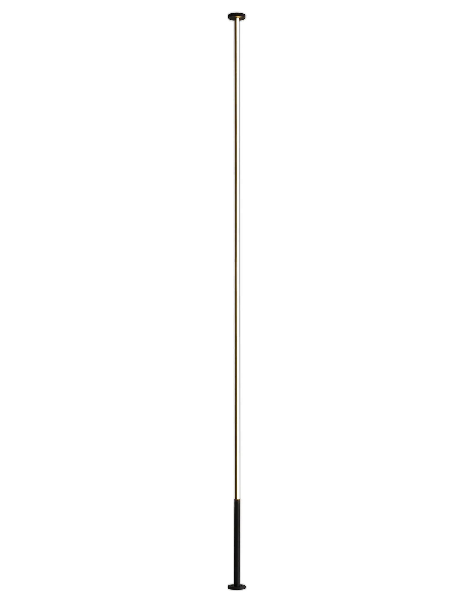 M7354  Vertical Floor Lamp 40W LED Black
